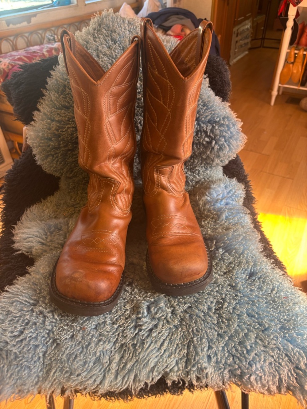 John Fluevog size 8.5 western boots
